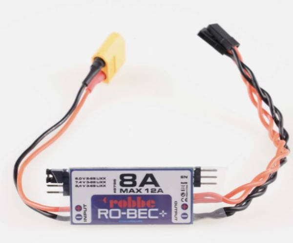 8796 UBEC RO-BEC+ 8A 6/7,4/8,4V 7-25,5V XT30